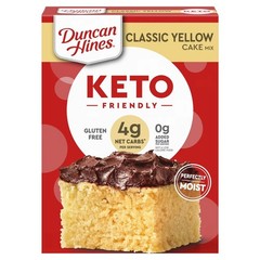 Duncan Hines CLASSIC YELLOW CAKE Baking Mix KETO FRIENDLY 10.6 Oz Box