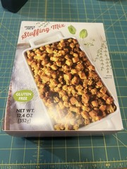 1 Single Box 12.4 Oz Trader Joe’s Gluten Free Stuffing New