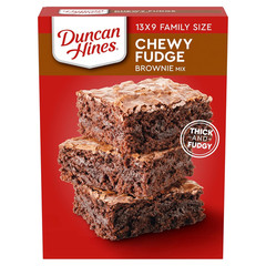 Duncan Hines Brownie Mix, Chewy Fudge, 18.3 Oz.