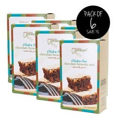 Gluten Free Chocolate Brownie Mix | Pack of 6 | 19.68 oz | Heartland Gourmet | 2
