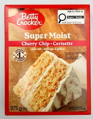 Betty Crocker Cherry Chip Cake Mix and Cherry Frosting Bundle. Expires Aug 2026
