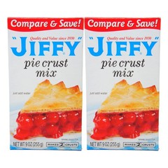 Jiffy Pie Crust Mix 9 Oz Easy Homemade Pie Dough Baking Mix Dessert Crust