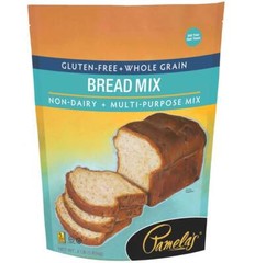 Pamelas Bread Mix Gluten Free + Whole Grain Non Dairy – 4 Lb – Pack of 12