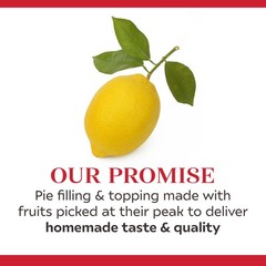 (4 pack) Comstock Original Lemon Crème Pie Filling and Topping, 21 oz.