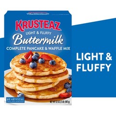 Krusteaz Light and Fluffy Buttermilk Complete Pancake Mix 3 Pack