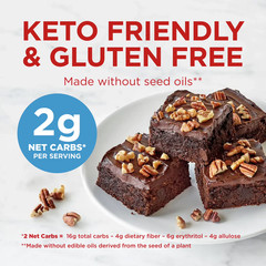 Duncan Hines Keto Chewy Fudge Brownie Mix 10 oz – Free Shipping