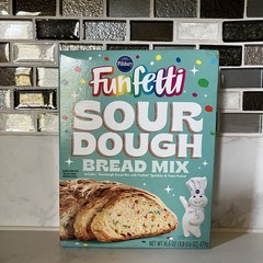 READY TO SHIP Pillsbury Funfetti Sourdough Bread Mix Limited Edition Confetti