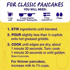 6 Pack Original Pancake Baking Mix 20oz Fluffy Breakfast Waffles Biscuits New