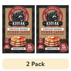 Chocolate Chip Protein Pancake Mix Power Cakes 2 Pack Breakfast Baking Mix