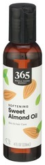 365 By WFM, Softening Sweet Almond Oil, Skin & Hair Care, 4 Fl Oz – 3 Pack