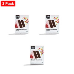 365 By WFM, Classic Chocolate Cake Mix, 15 Ounce – 3 Pack
