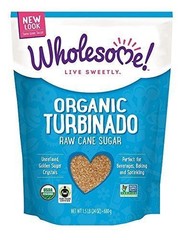 Wholesome Sweeteners Organic Turbinado Raw Cane Sugar, 24 oz