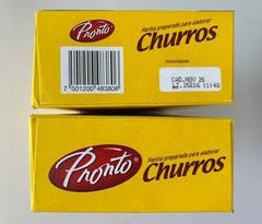 Pronto Churros, Prepared Flour for Making Churros, Include piping bag