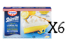 Dr. Oetker Shirriff Lemon Pie Filling & Dessert Mix 212g Fresh Canada x6