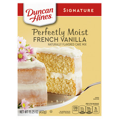 Duncan Hines Perfectly Moist French Vanilla Cake Mix