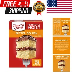 Classic Cake Mix, Butter Golden, 15.25 oz