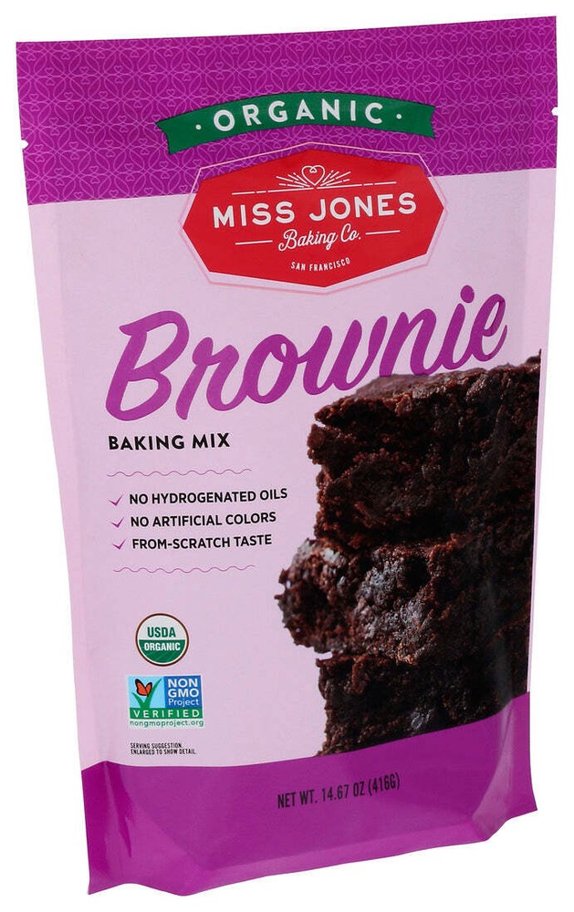 Miss Jones Baking Co Organic Brownie Baking Mix 14.67 Oz Pack Of 1