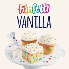 (8 pack) Vanilla Frosting, 15.6 oz Tub