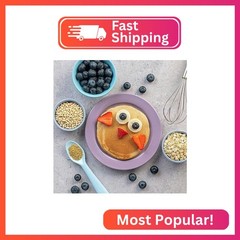 Slurrp Farm Blueberry Millet Pancake Mix | Made with Oats & Jowar | No Maida, No