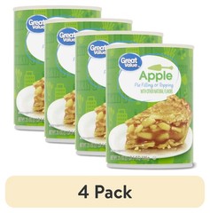 (4 pack) Great Value Apple Pie Filling , 21 oz