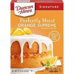 Duncan Hines Signature Orange Supreme Cake Mix 3 Pack