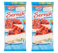 Dr Oetker Cold Cheese Cake Mix Powder Sernik Na Zimno 195g PACK OF 2