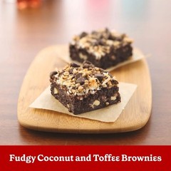 (6 pack) Betty Crocker Delights Supreme Walnut Brownie Baking Mix, 16.5oz