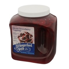 Jhs Strawberry Dessert Topping, 118 Ounces, 3 Per Case