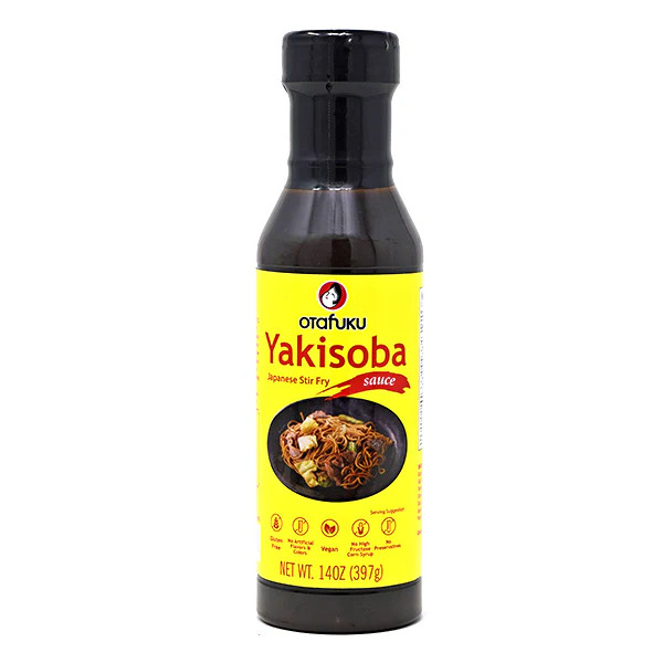 Otafuku Yakisoba Sauce Japanese Stir Fry Noodle Chow-Mein Seasoning Gluten-Free