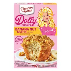 Duncan Hines Dolly Parton’s Banana Nut Flavored Muffin & 19 Ounce (Pack of 1)
