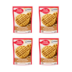 Betty Crocker Peanut Butter Cookie Mix 496g Baking Dessert Sweet Treats (4 Pack)