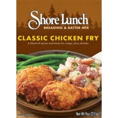 2x Shore Lunch Classic Chicken Fry Breading & Batter Mix Cooking Seasoning 9oz