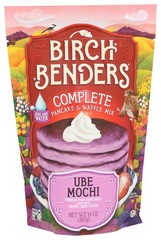 Birch Benders Mix Pack Waffle Ube Mochi 14 oz (Pack of 6)
