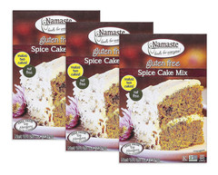 Namaste Foods, Gluten Free Spice Cake Mix, 26-Ounce Bags (Pack of 3)