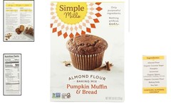 Paleo-Friendly 9oz Almond Flour Pumpkin Muffin Mix – No Artificial Ingredients