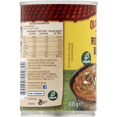 Old El Paso Refried Brown Mashed Beans Mexican Can 425g