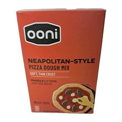 Ooni Neopolitan Pizza Dough Bread Mix – 25.8oz Soft Thin Crust Vegan Kosher