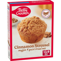 Cinnamon Streusel Muffin and Quick Bread Mix, 13.9 Oz. (Pack of 12)