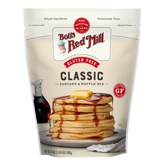 Gluten Free Pancake Mix, 24oz Pack of 4 Whole Grain, NonGMO, Kosher