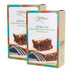 Gluten Free Chocolate Brownie Mix | Pack of 2 | 19.68 oz | Heartland Gourmet | 2