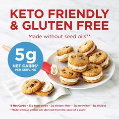 Duncan Hines KETO FRIENDLY Chocolate Chip Cookie Baking Mix 8.8 Oz Box