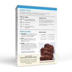 Gluten-Free Banana Bread & Muffin Mix, Non-GMO, Certified Kosher, 16 Oz