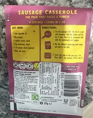 4 Pack Colman’s Full Of Flavour Sausage Casserole 1.38oz Delicious English Sauce
