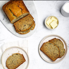Banana Bread & Muffin Mix – Whole Grains, 50% Lower Sugar, Real Banana, Vegan Ba