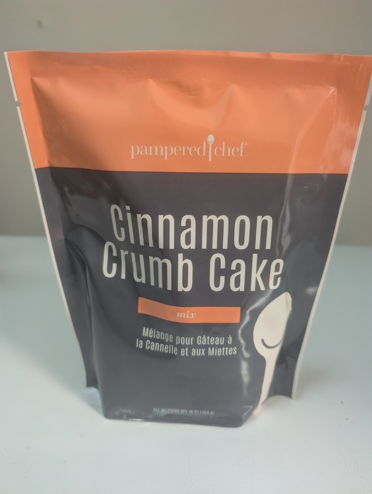 Pampered Chef Cinnamon Crumb Cake Mix 1 Bag Exp. Nov. 2026