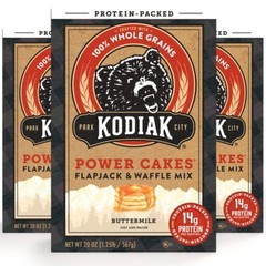 Kodiak Cakes Power Cakes 20 Ounce Pack Of 3 Protein Pancake Mix Buttermilk