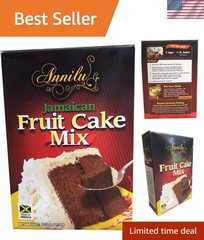 Jamaican Fruit Cake Mix – 27.2 Oz of Tropical Bliss – Perfect for Celebrations