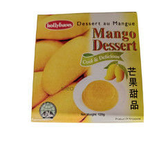 HollyFarms Mango Dessert Cool & Delicious Pudding Mix 2 Boxes 240g Total Halal