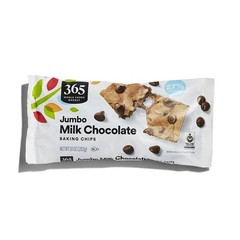 365 By WFM, Jumbo Milk Chocolate Baking Chips, 10 Oz – 3 Pack