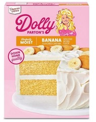 Duncan Hines Dolly Parton’s Favorite Banana Flavored Cake Mix, 15.25 oz.